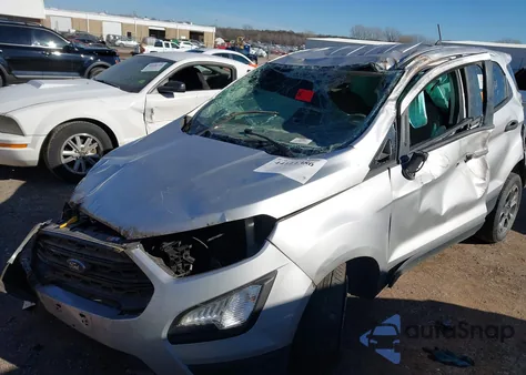 2021 Ford Ecosport S из США, поврежденный, VIN MAJ3S2FEXMC422874